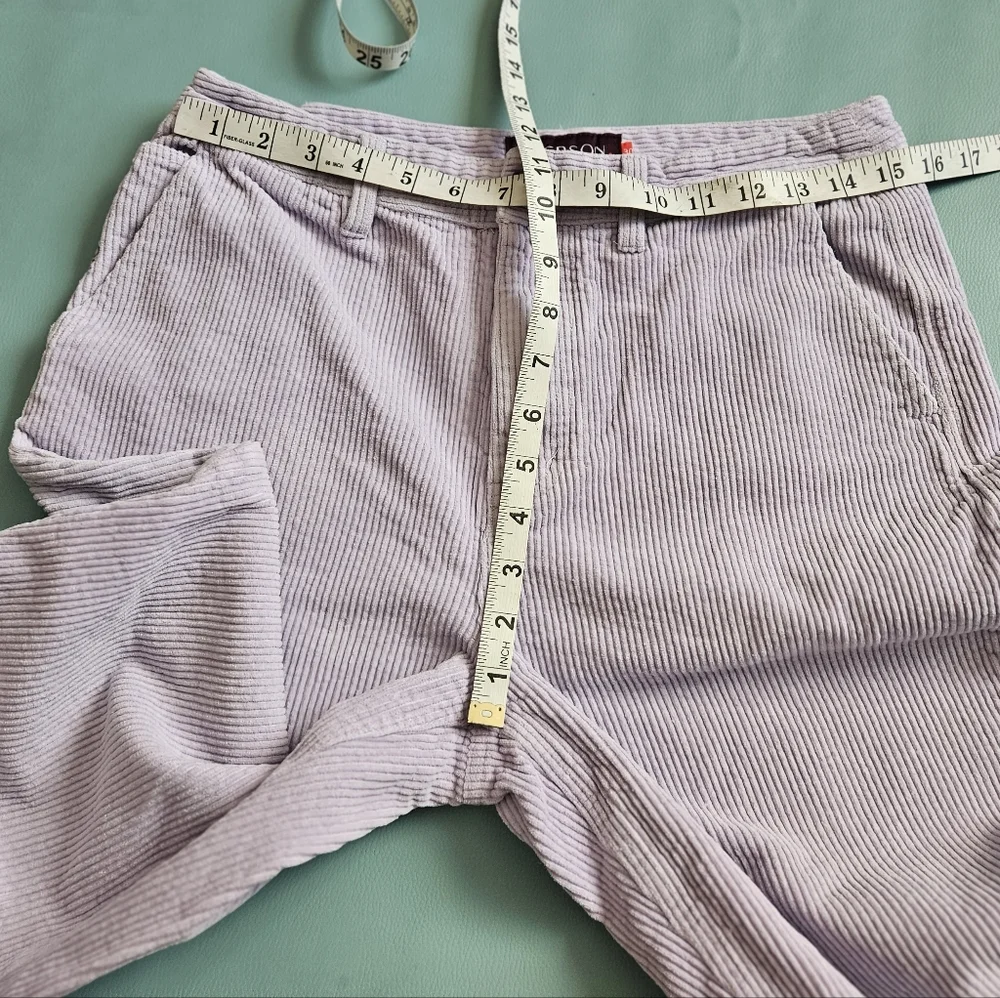 Paterson Wide Leg Lavender Corduroy Skate Pants